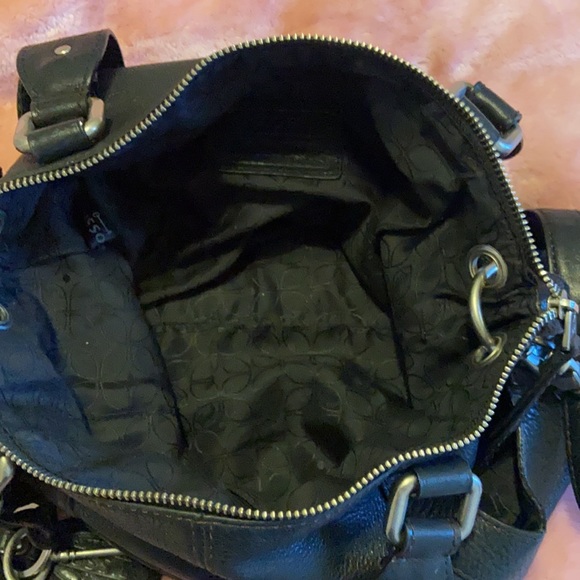 Super Clean Vintage Fossil Leather Handbag - Picture 11 of 11